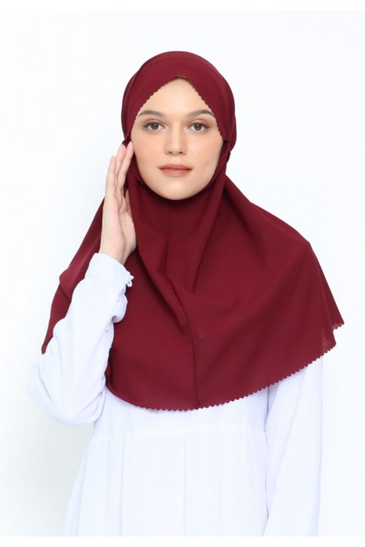 Bergo Mirae lasercut Maroon